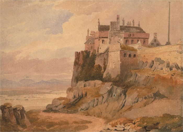 David Hall McKewan (1816-1873)  - Mid 19th Century Watercolour, Stirling Castle