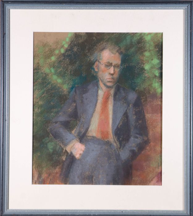 20th Century Pastel - Man in Suit