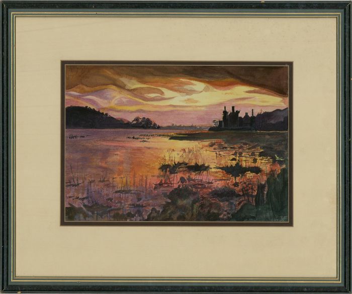2008 Watercolour - Ruins Of Kilcherine Castle