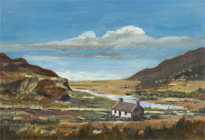 J.B. Clough - 1976 Oil, A Bright Day