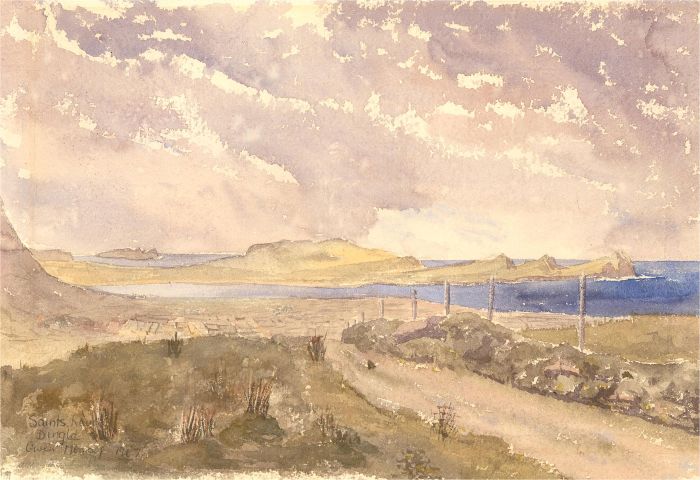 1967 Watercolour - Saints Path, Dingle
