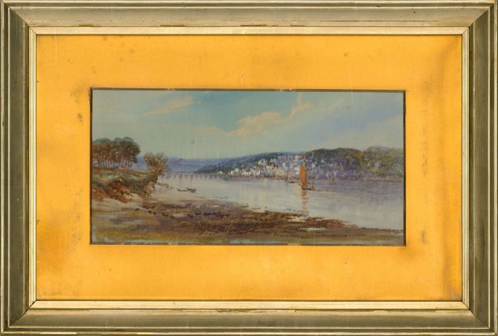 John Shapland (1865-1929) - Late 19th Century Watercolour, Out To Sea