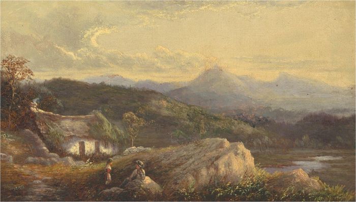 Late 19th Century Oil - Relaxing Landscape