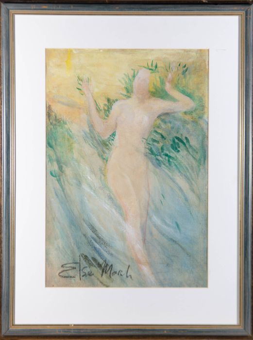 Elsie March (1884–1974) - Mid 20th Century Watercolour, Dancing Nymph