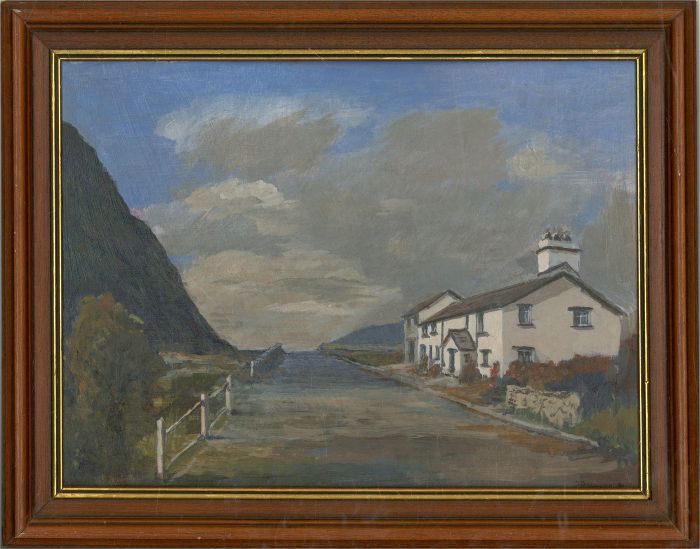 John B Clough - 1990 Acrylic, Kirkstone Top