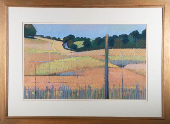 Susan Kirkman - Contemporary Pastel, Wheatfield