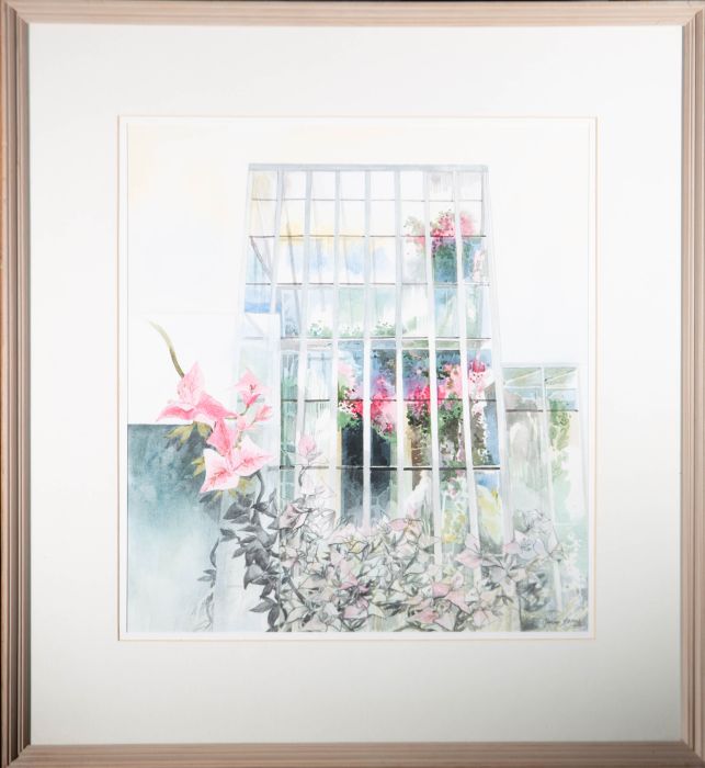 Olwen Jones (b.1945) - 20th Century Watercolour, New Conservatory