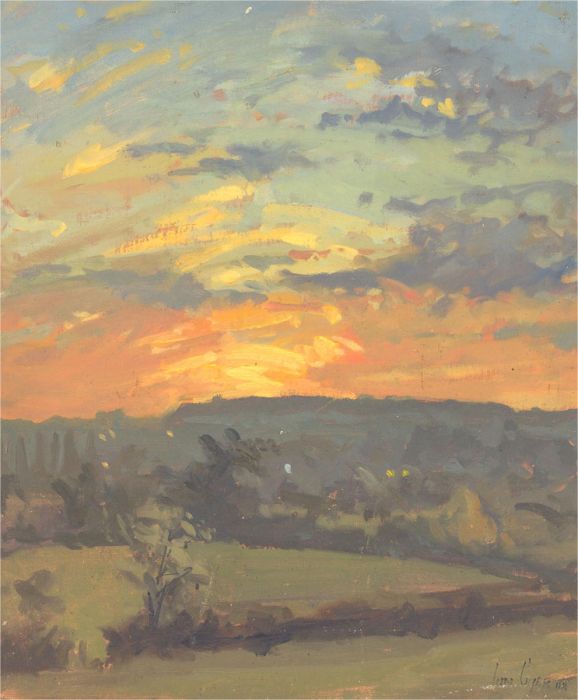 Mid 20th Century Oil - Midsummer