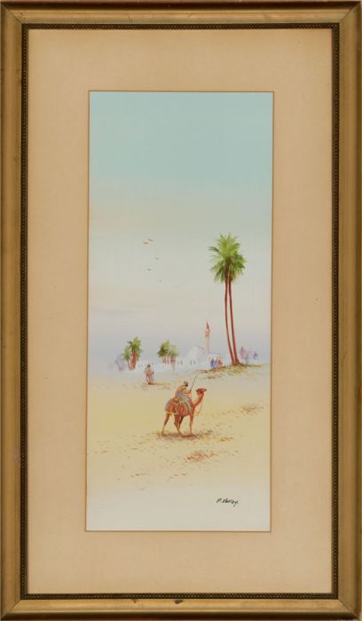 F. Varley - 20th Century Watercolour, North African Scene