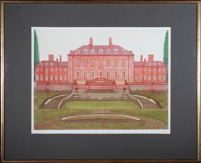 Gillian Lawson (b.1936) - Large 1978 Etching, An Impression of Byranston