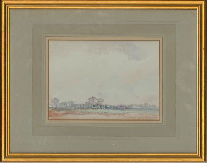 1980 Watercolour - Spring Landscape