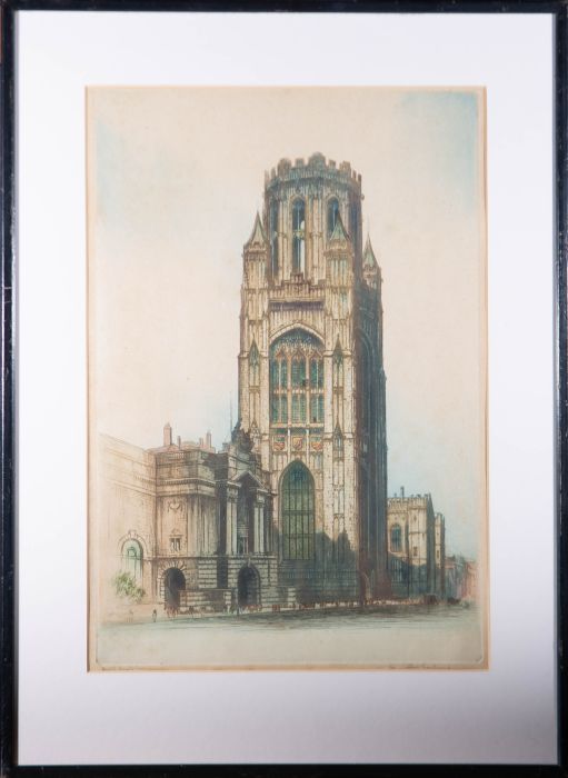 Edward Sharland (1884-1967) - Early 20th Century Etching, Bristol University