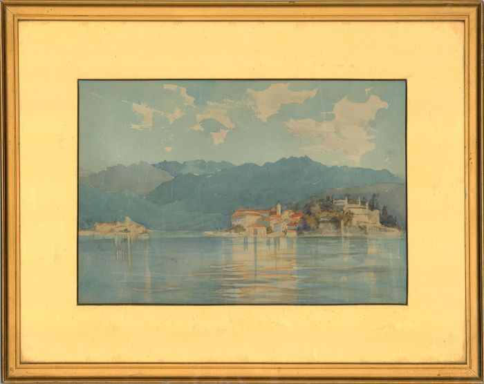 Early 20th Century Watercolour - Corfu, Greece
