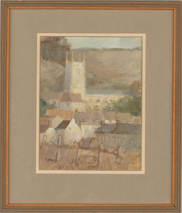 Roy Hewish (b.1929) - Contemporary Oil, Wotton-Under-Edge