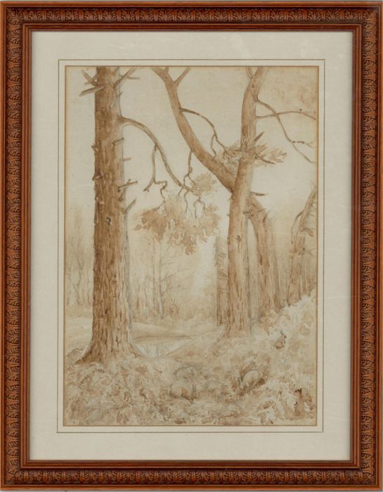 C.L. Windsor - Framed Early 20th Century Watercolour, Woodland Rabbits