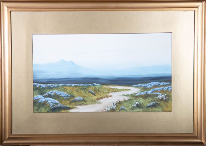 Lyset - Contemporary Oil, Misty Mountains