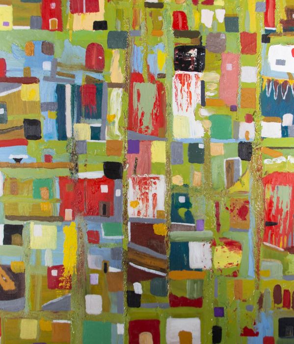 John Young - 2006 Oil, Vibrant Squares