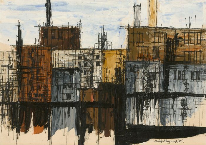 Jennifer Mary Wacksill - Contemporary Oil, Urban Landscape