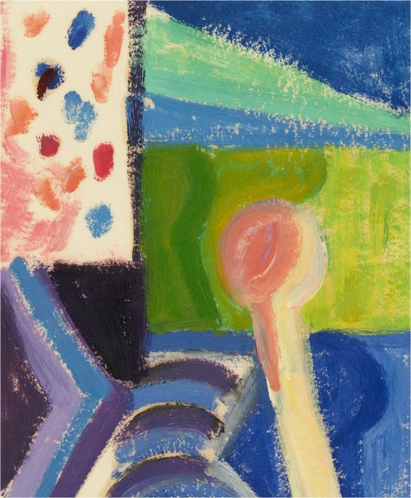 Joyce Moore - Contemporary Oil, Abstract Composition I