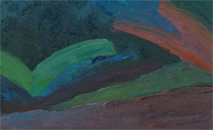 Joyce Moore - Contemporary Oil, Abstract Composition V