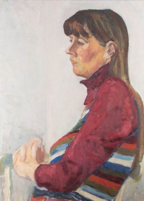 Joyce Moore - Contemporary Oil, A quiet Moment