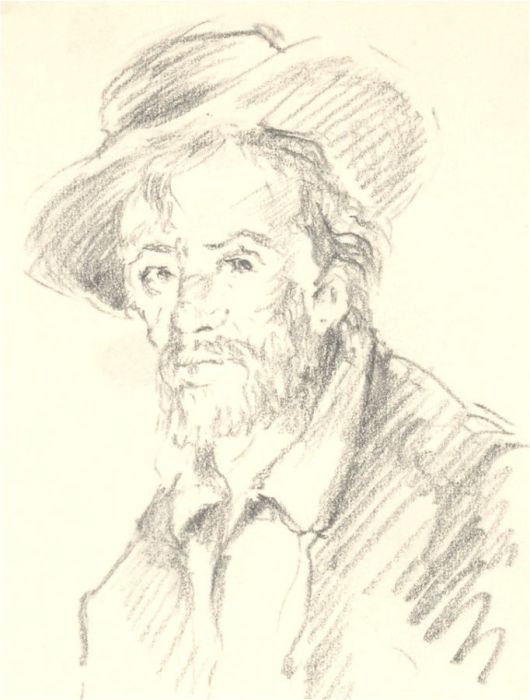 Franco Matania (1922-2006) - Mid 20th Century Graphite Drawing, Man in Hat