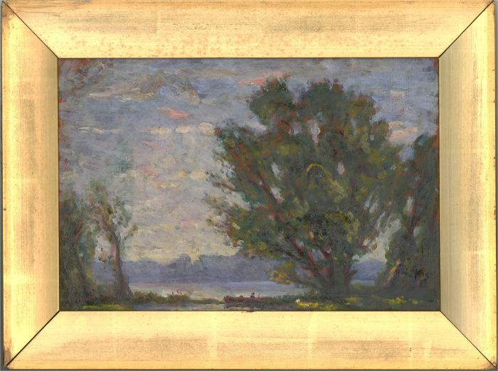 Mid 20th Century Oil - Lakeside