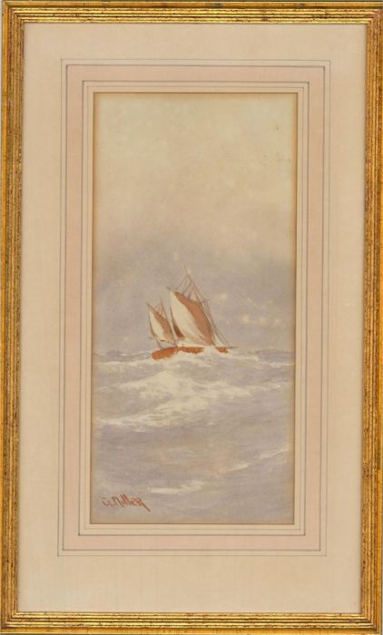 G. Miller - Early 20th Century Watercolour, The Sailing Ship