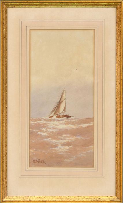 G. Miller - Early 20th Century Watercolour, All At Sea