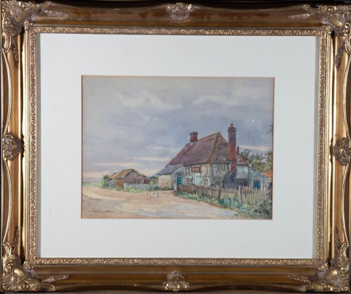 Francis Blanchard - Early 20th Century Watercolour, Woolpack Inn, Romney Marsh
