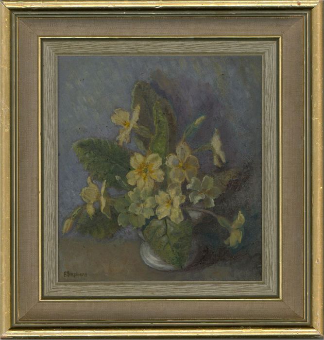 B. Stephens - Mid 20th Century Oil, A Posy Of Cowslips