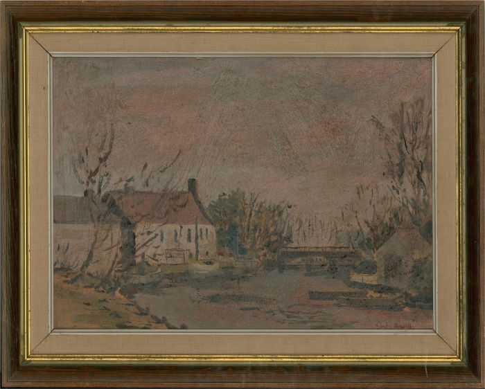 Patrick Boswell - Contemporary Oil, Overcast Inlet