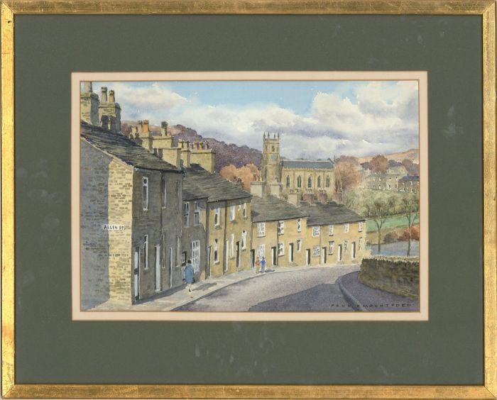 Paul B. Mountford - Mid 20th Century Watercolour, Terraced Houses