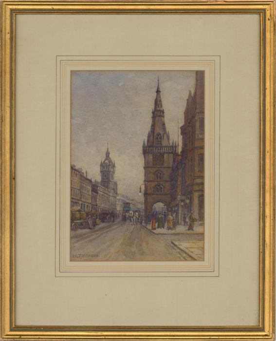 Horatio Thomson - Early 20th Century Watercolour, Trongate, Glasgow