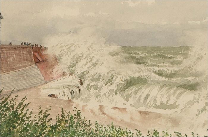 1864 Watercolour - Eastbourne