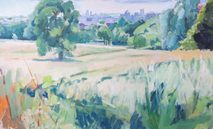 Pamela Chard (1926-2003) - 20th Century Oil, City View