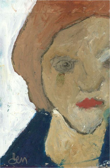 Ben Carrivick - Signed Contemporary Oil, Stark Woman