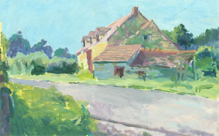 Pamela Chard (1926-2003) - 20th Century Oil, The Little Cottage