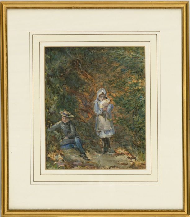 Attrib. Marjorie Hoare (1884-1953) - Early 20th Century Watercolour, Children