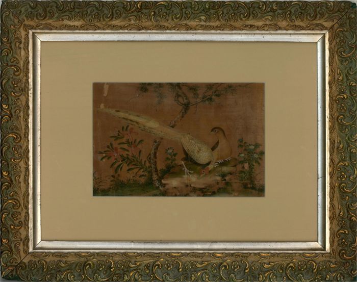 Early 19th Century Watercolour - Chinese Pheasants