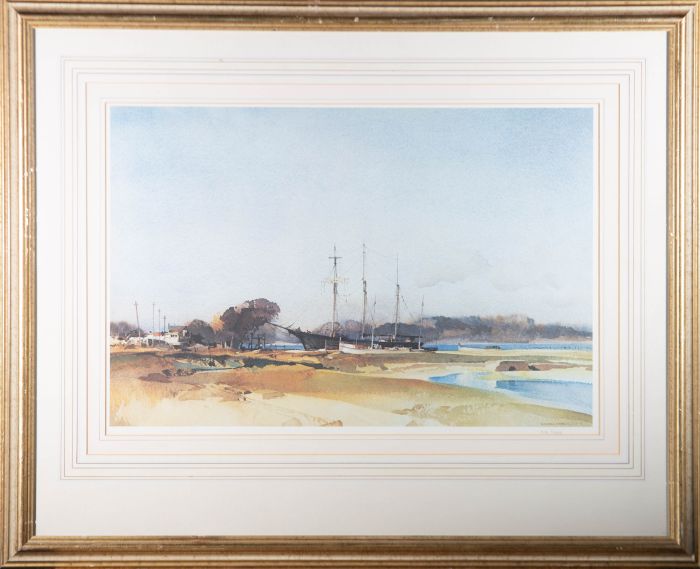 William Russell Flint (1880-1969) - Mid 20th Century Lithograph, Overcast Coast