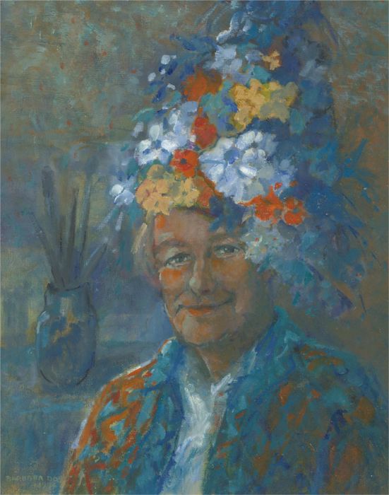 Barbara Doyle (b.1917) - 1996 Oil, Carmen Barbara