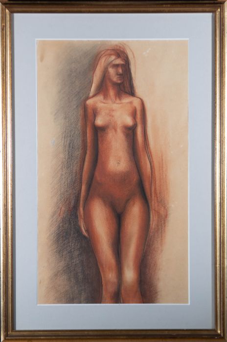 20th Century Pastel - Slender Figure