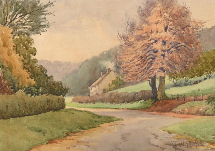 Edward H. Simpson (1901-1989) - Mid 20th Century Watercolour, Autumn