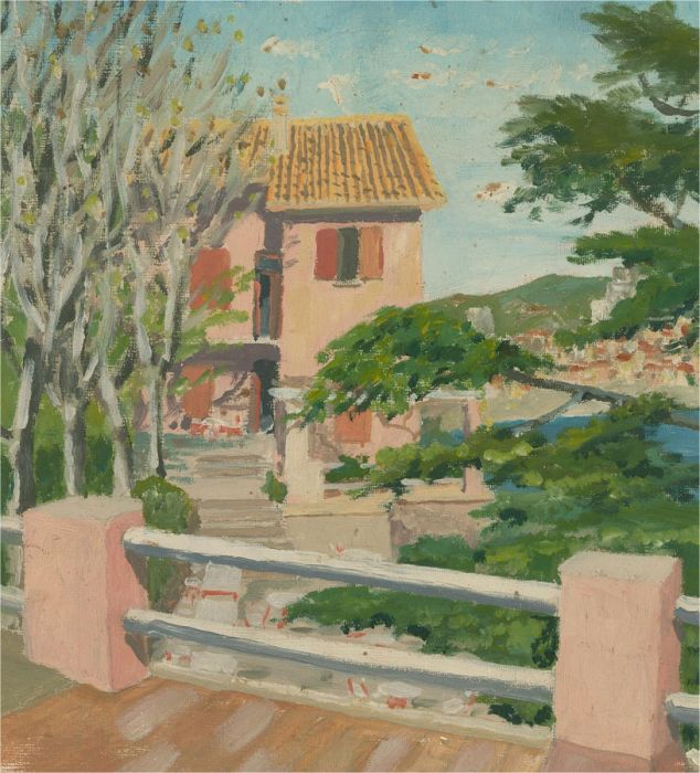 20th Century Oil - Pink House