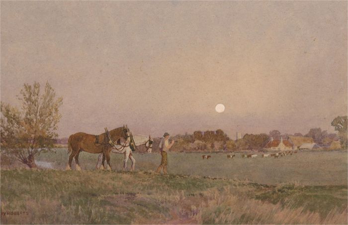 Ellis William Roberts (1860-1930) - Early 20th Century Watercolour, A Long Day