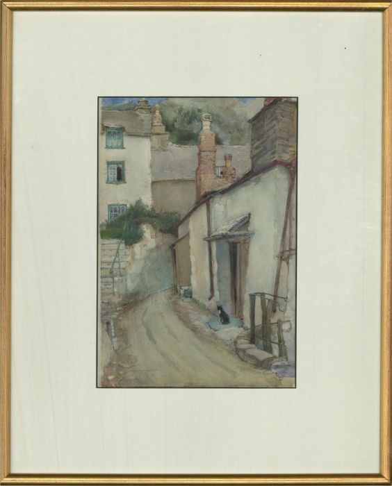 A. Beach - 20th Century Watercolour, Cornish Street