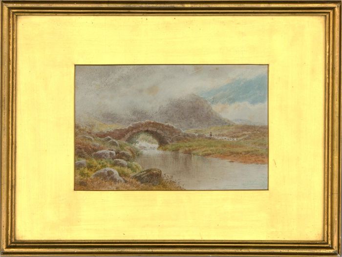 Early 20th Century Watercolour - Into the Mist
