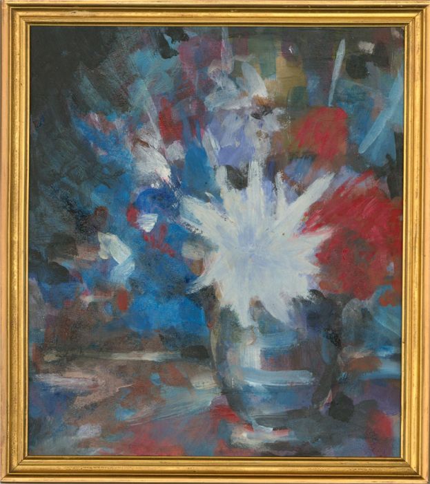Contemporary Acrylic - Blue Explosion