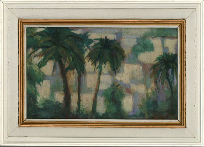 Wallace Francis Doyle (1901-1980) - 20th Century Oil, Lapithos, Cyprus